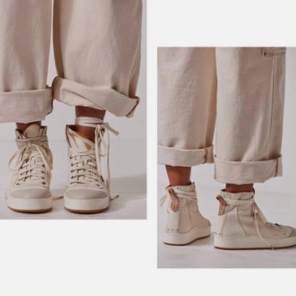 Free People Saturday sneakers sz 10 - Picture 3 of 8